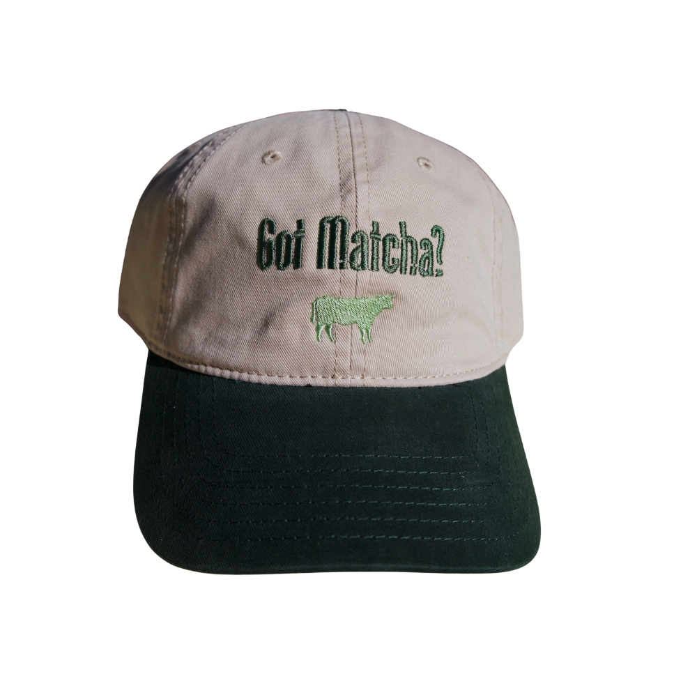 Got Matcha relaxed fit hat