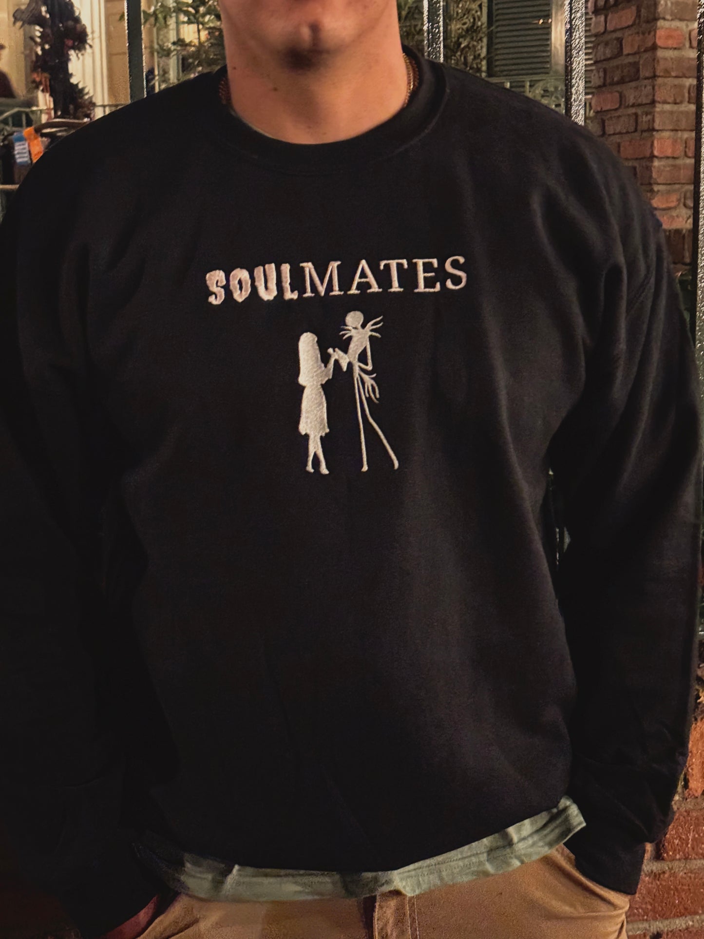 Soulmates Black Crewneck