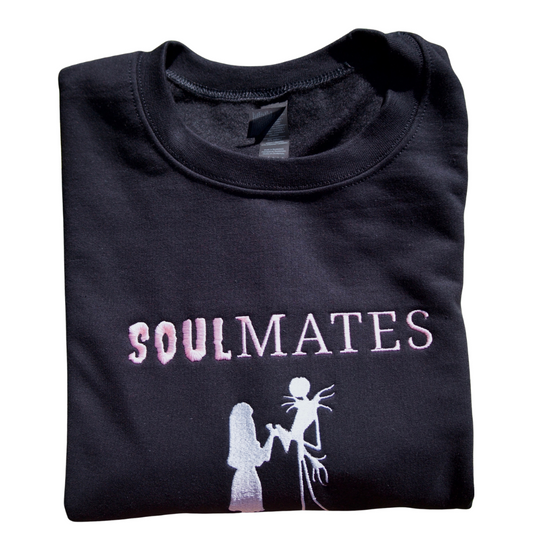 Soulmates Black Crewneck