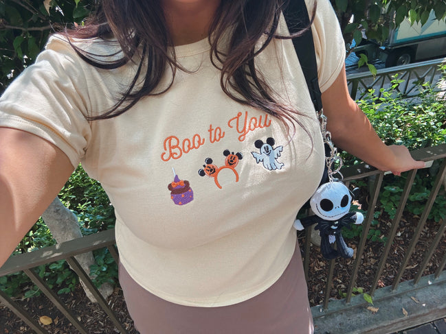 Boo to You Baby Tee