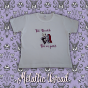 Til Death Do Us Part Embroidered Baby Tee