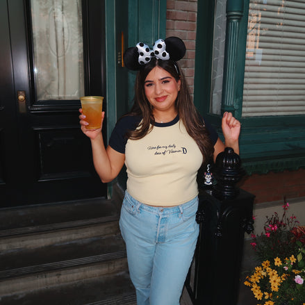 Daily Dose of Vitamin D Cropped Tee