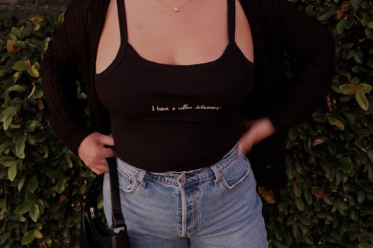 I Have a Coffee Deficiency Tank Top