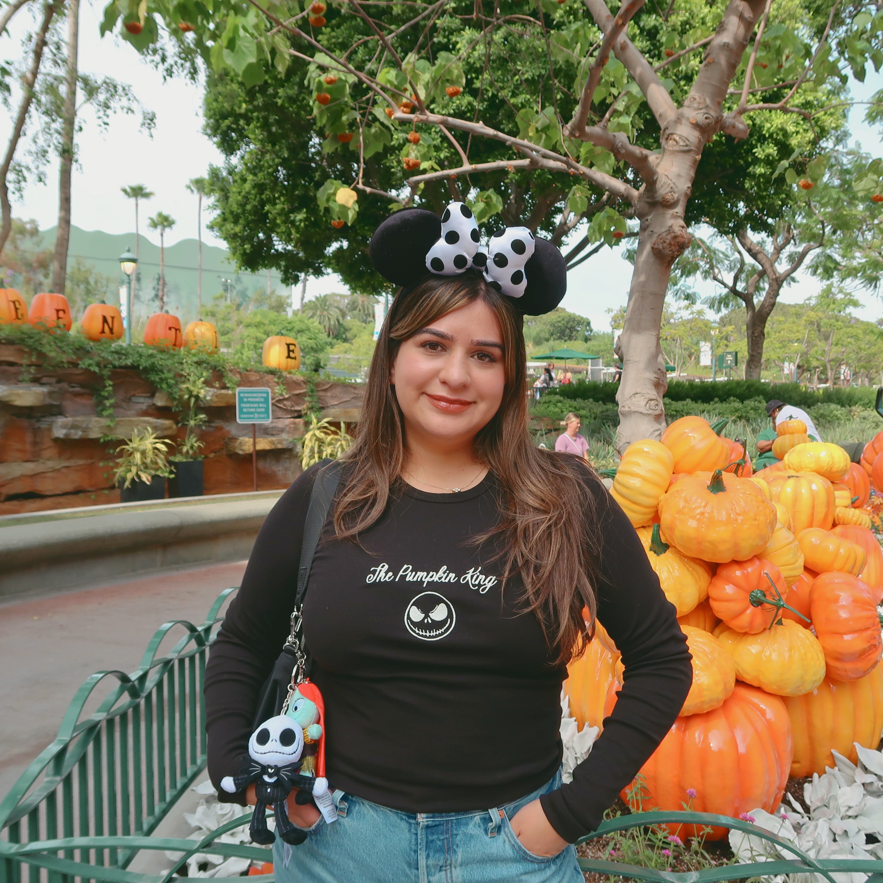 Pumpkin King Embroidered Tee (Glow in the Dark)