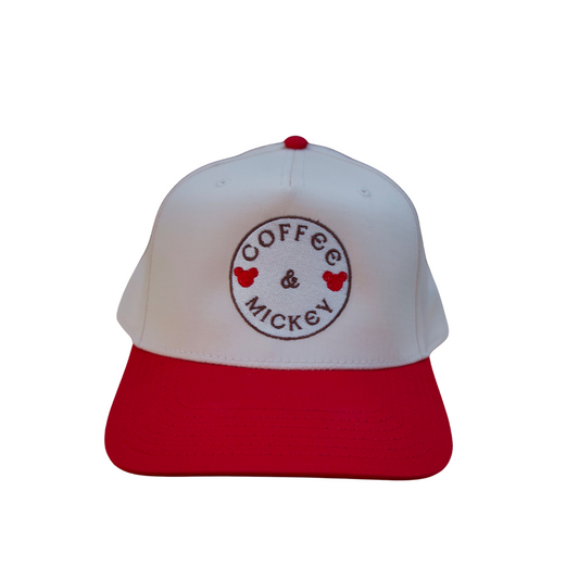 Coffee & Mickey structured hat