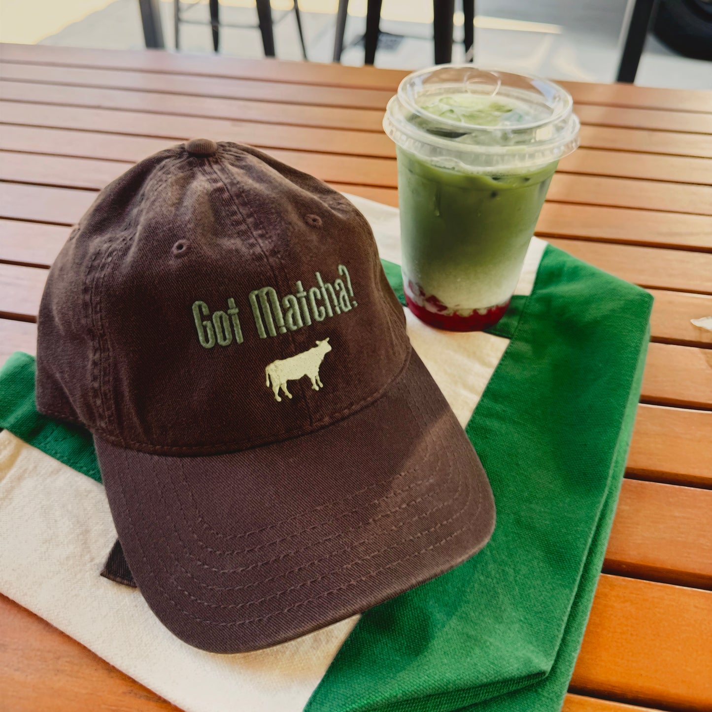 Got Matcha relaxed fit hat