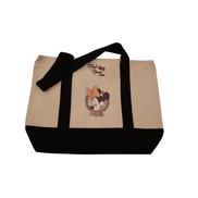 Minnie Signature Embroidered Large Tote Bag