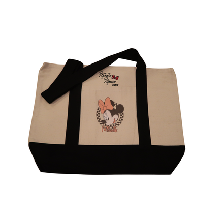 Minnie Signature Embroidered Large Tote Bag