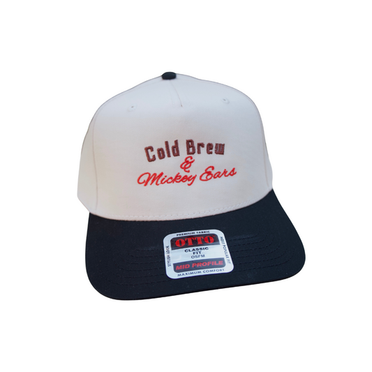 Cold Brew & Mickey structured hat