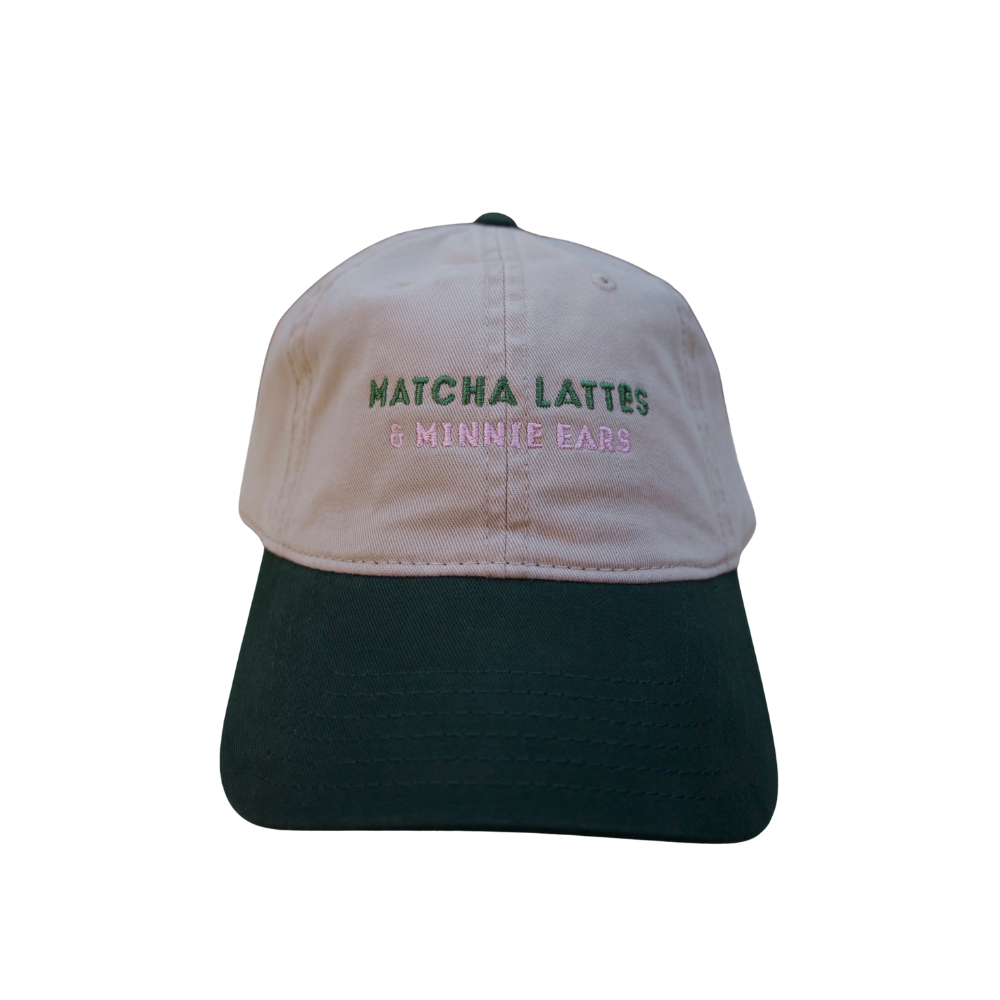 Matcha & Minnie relaxed fit hat
