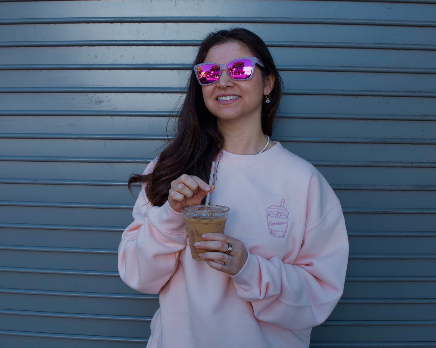 Iced Coffee Crewneck Sweatshirt