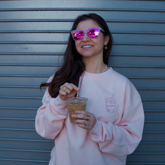 Iced Coffee Crewneck Sweatshirt
