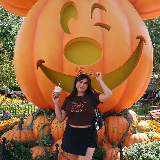 Fallin Embroidered Baby Tee