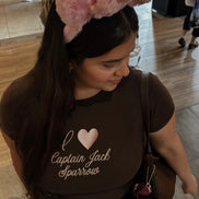 I Heart Captain Jack Tee