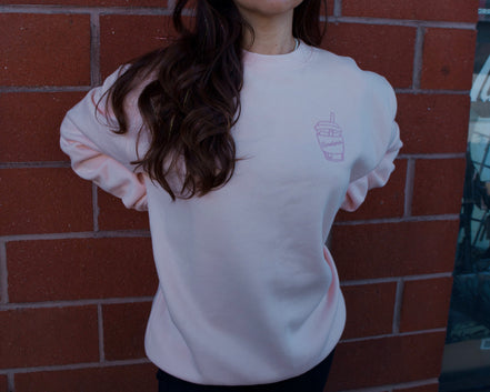 Iced Coffee Crewneck Sweatshirt