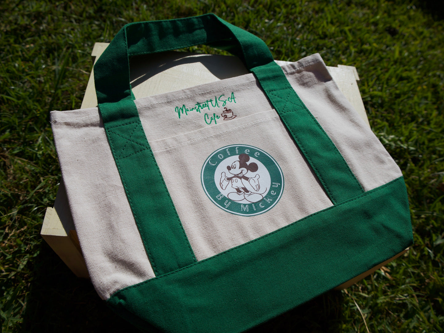 Mainstreet USA Cafe mini tote bag