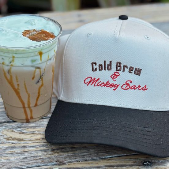 Cold Brew & Mickey structured hat