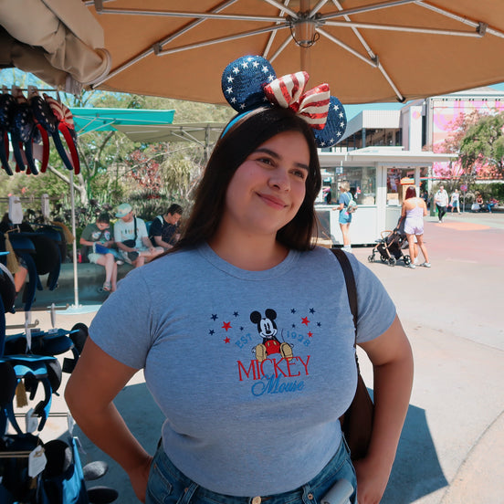 Patriotic Mouse Baby Tee