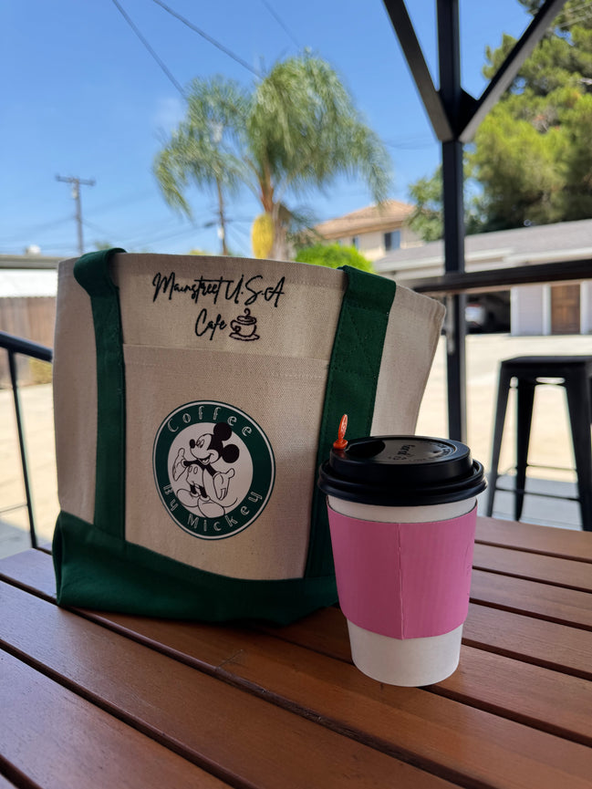 Mainstreet USA Cafe mini tote bag