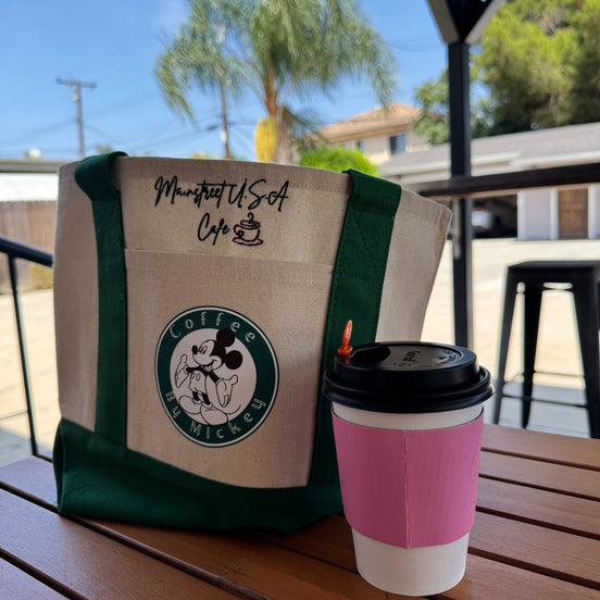 Mainstreet USA Cafe mini tote bag