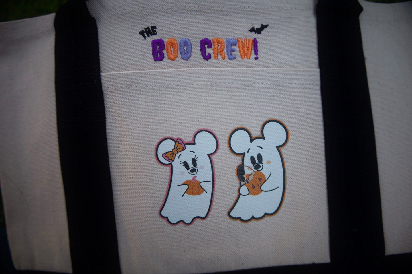 Minnie & Mickey Ghost Tote Bag