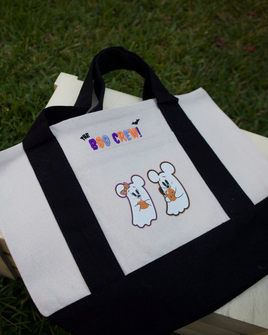 Minnie & Mickey Ghost Tote Bag
