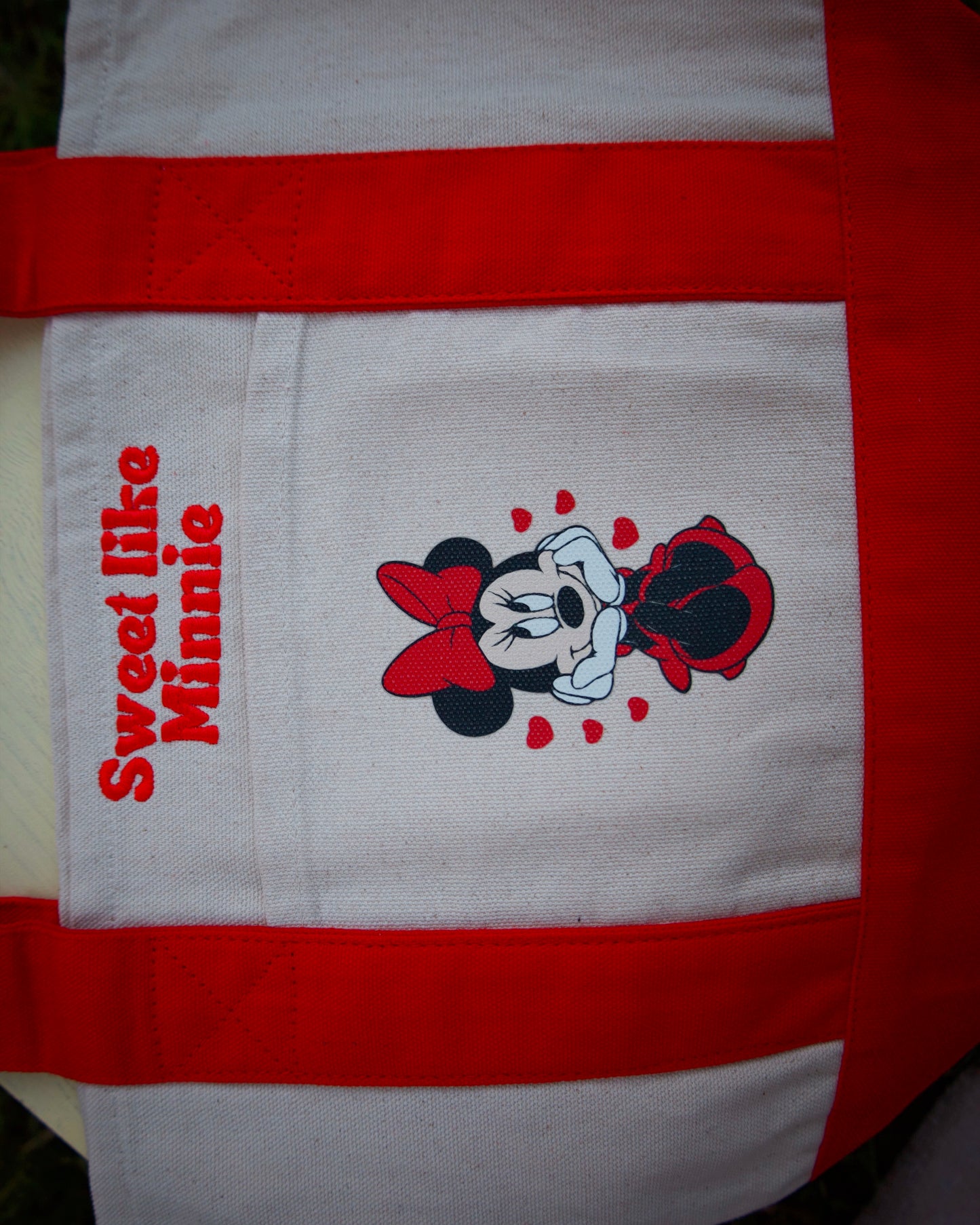Sweet like Minnie mini tote bag