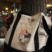 Minnie Signature Embroidered Large Tote Bag